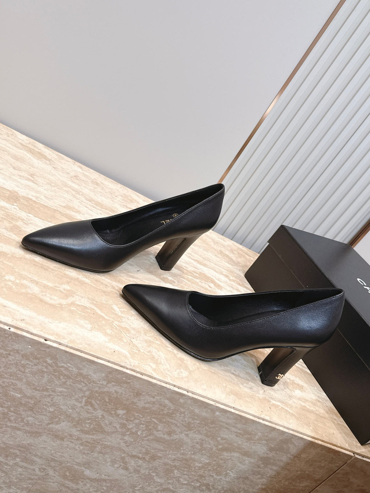 CC Métiers d’art 2026 Pumps 9.5cm Black Sheepskin 898969