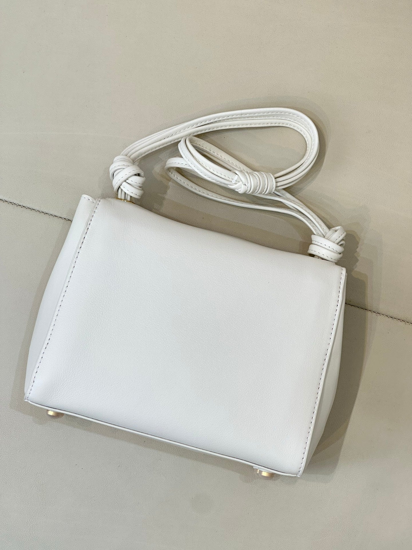 CC 26A Métiers d’Art Envelope Bag White Lambskin