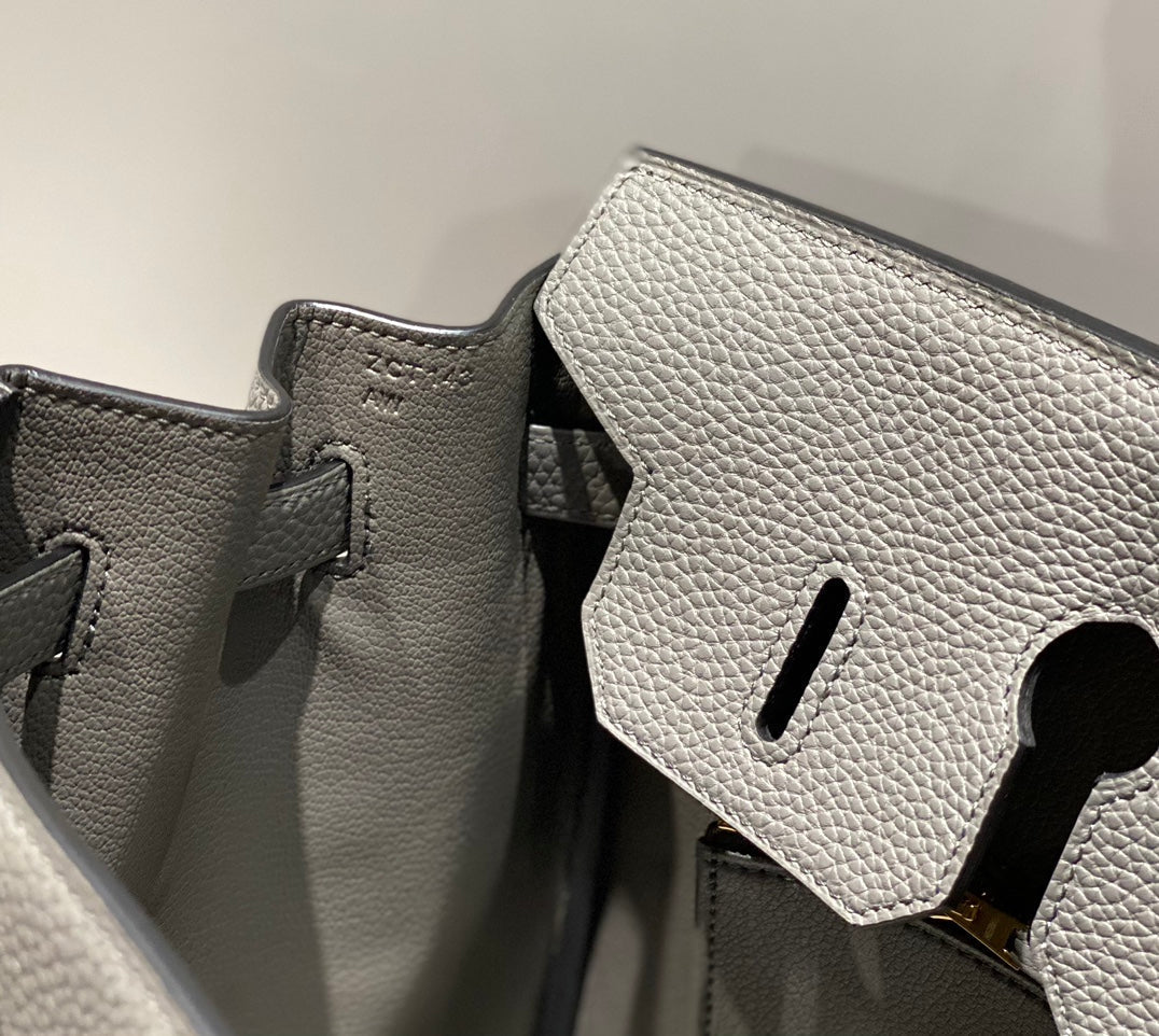 HM BIRKIN 35CM MEDIUM GREY TOGO LEATHER GOLD HARDWARE