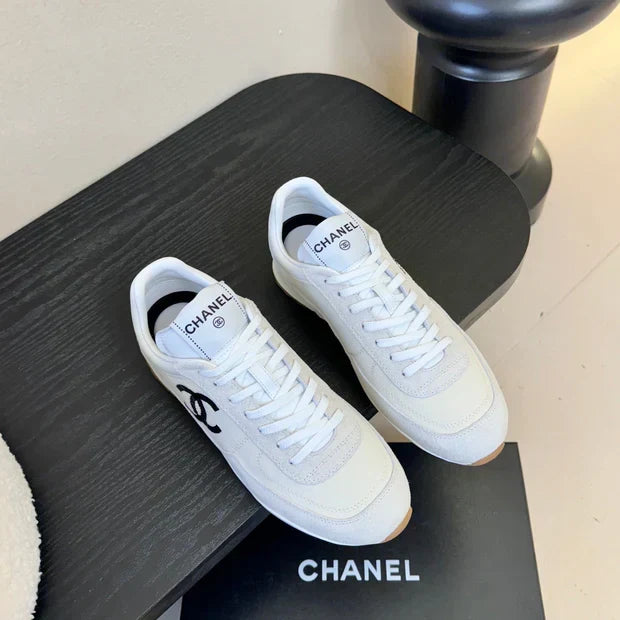 CC 26s Platform Sneakers White Sheepskin 627225