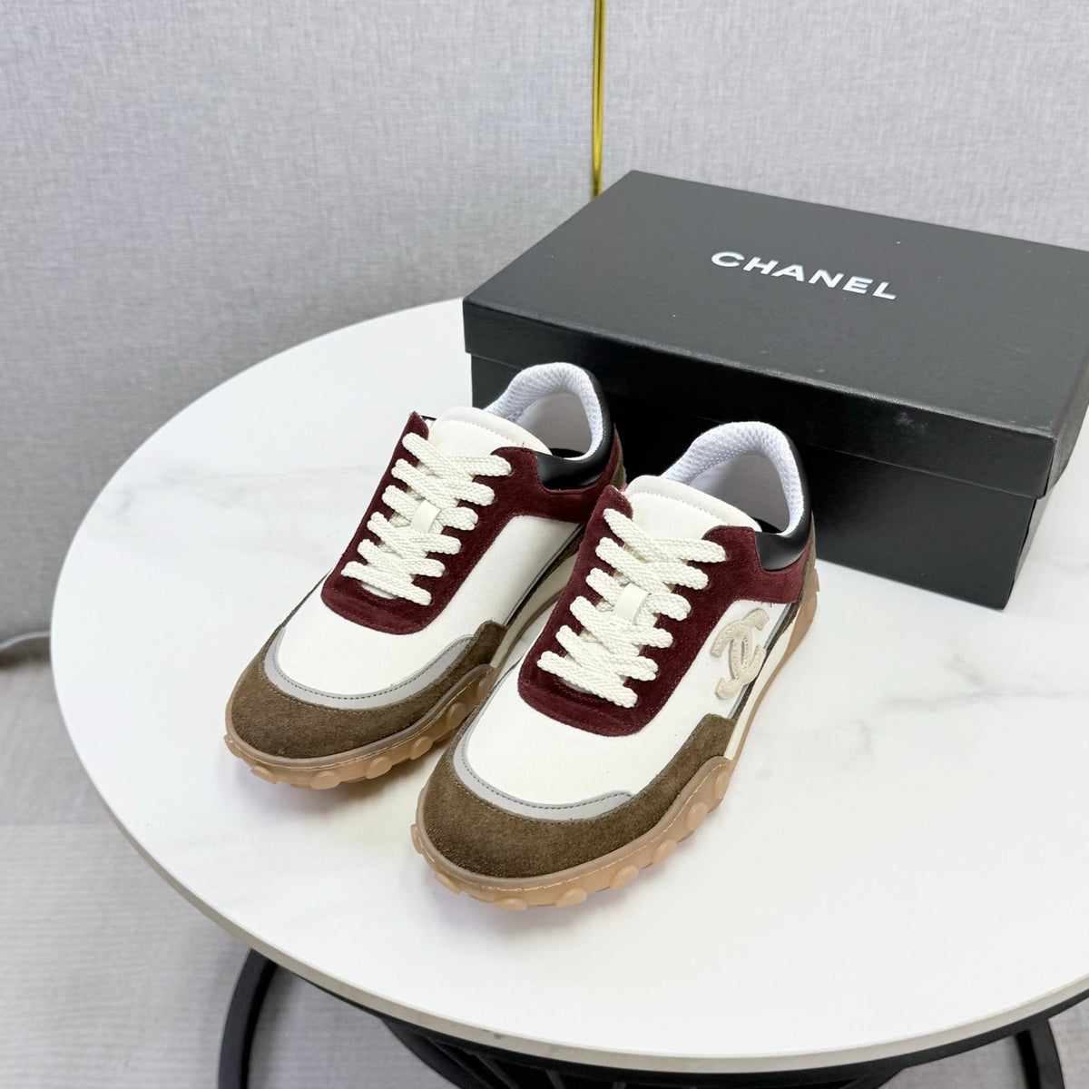 CC 26s Casual Sneakers Colorful Suede Calfskin 972885