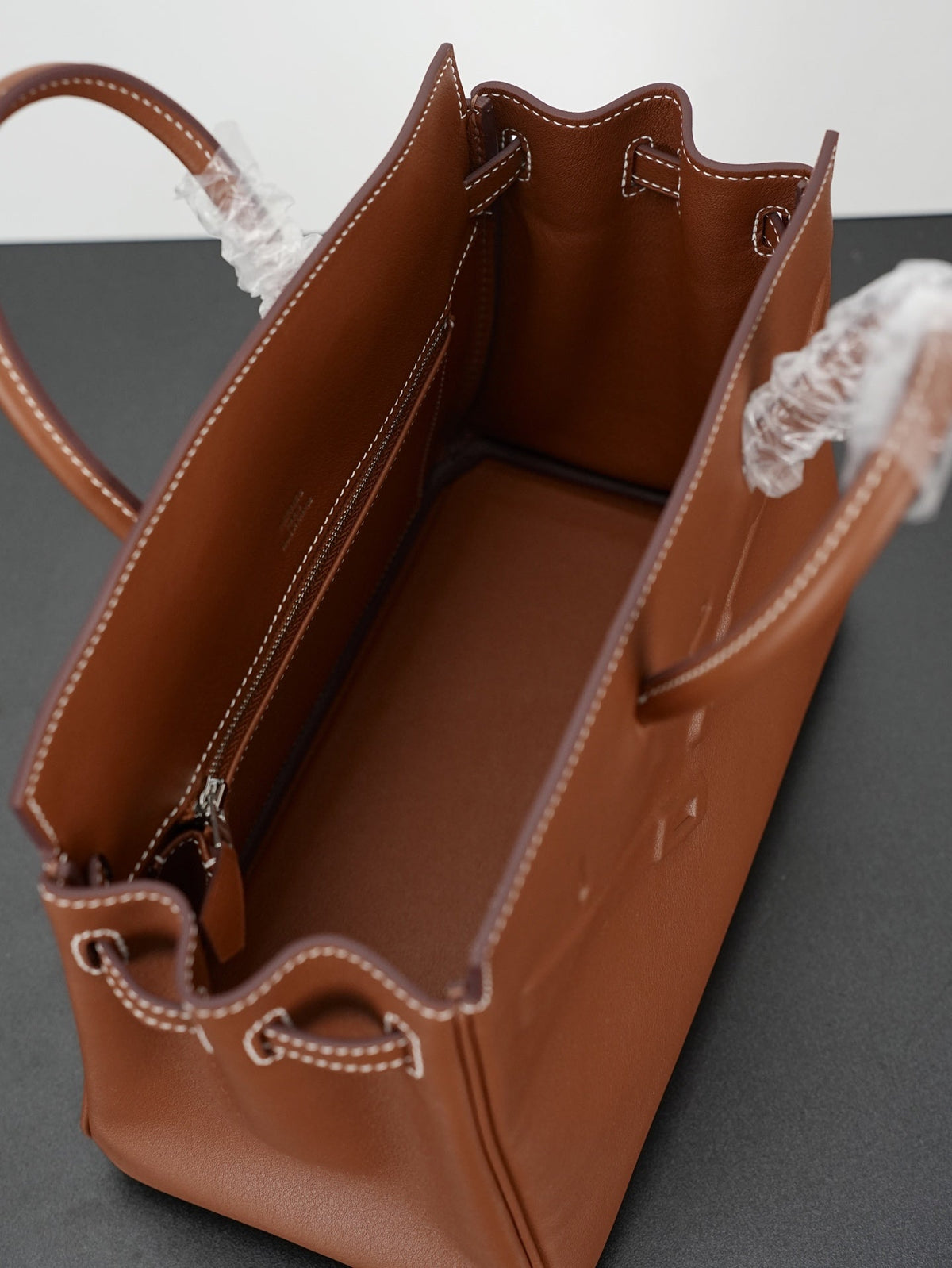 HM Birkin Shadow 25cm Camel Leather 284507