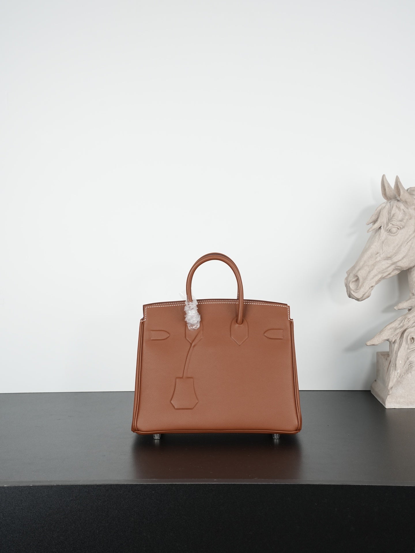 HM Birkin Shadow 25cm Camel Leather 284507
