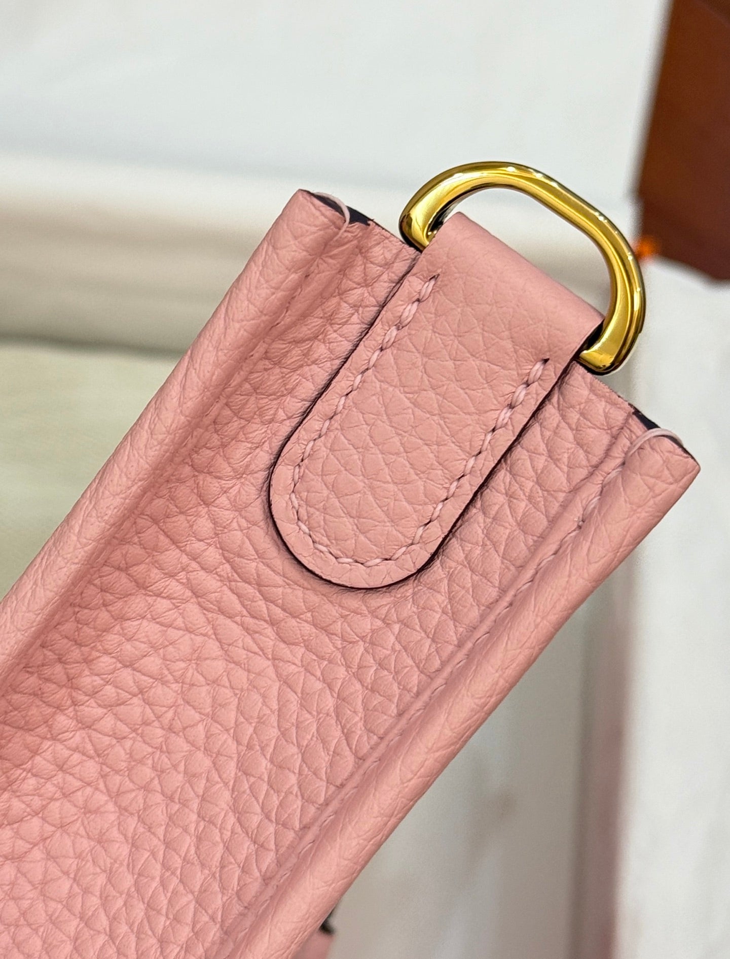 HM Evelyne 23cm Light Pink Togo Leather 281210