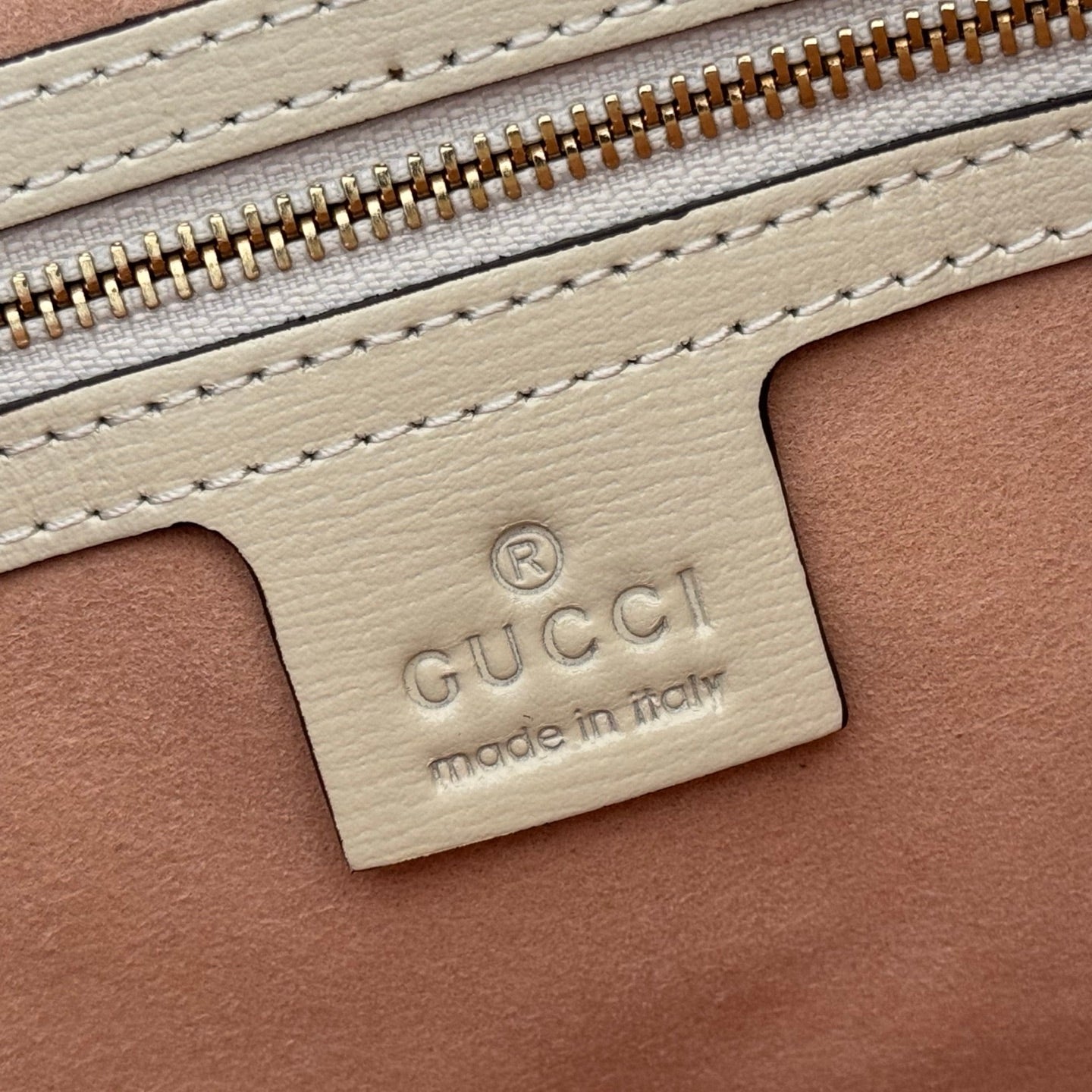 GG Jackie 1961 Small Shoulder Bag Beige Brown Calfskin Canvas 280970