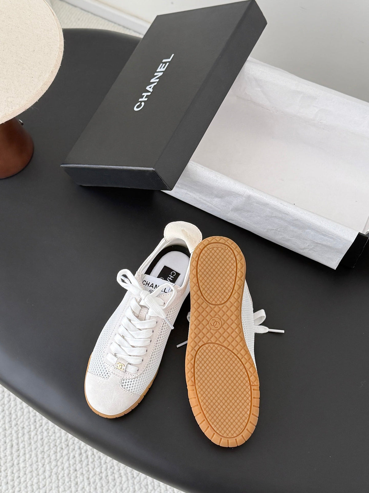 CC 26s Casual Shoes White Mesh Suede 914921