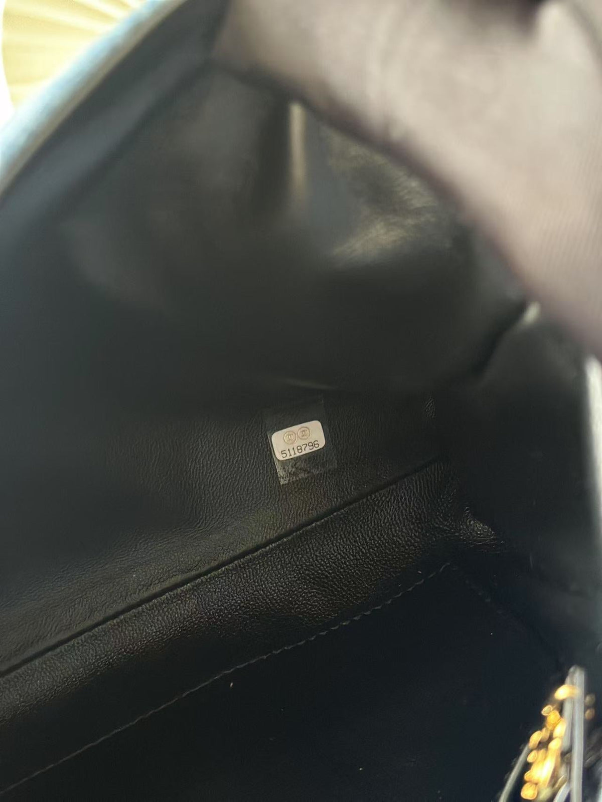 CC Vintage Flap Bag Medium Blue Denim