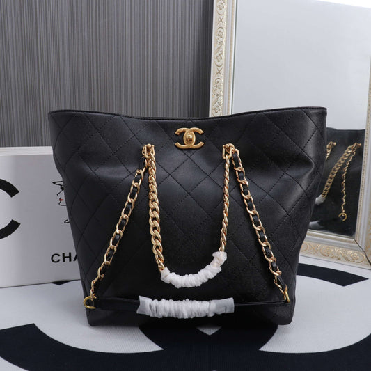 CC AS5746 Tote Bag Caviar Leather
