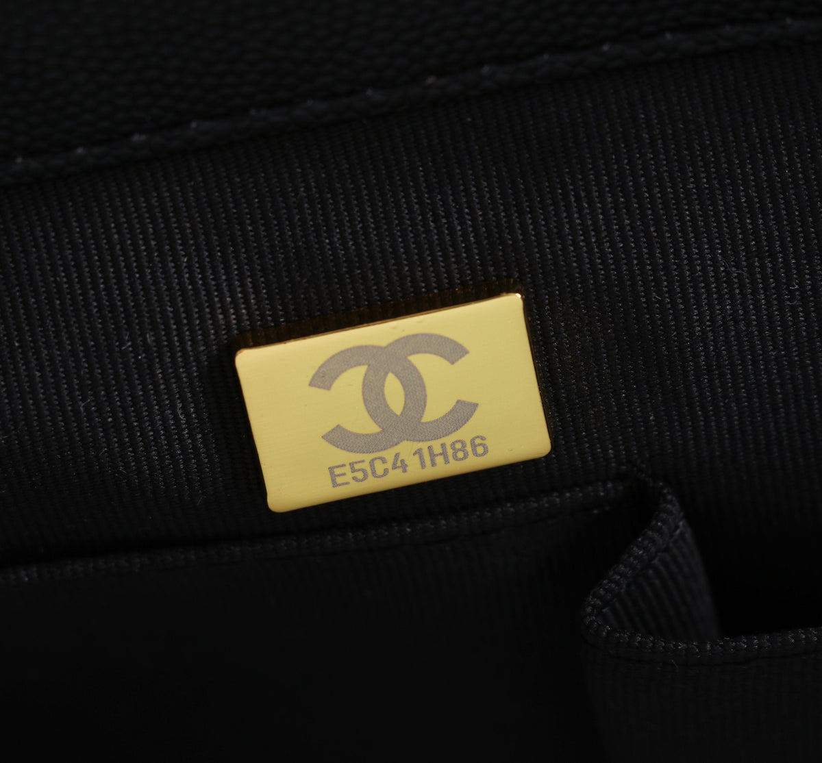 CC AS5746 Tote Bag Caviar Leather