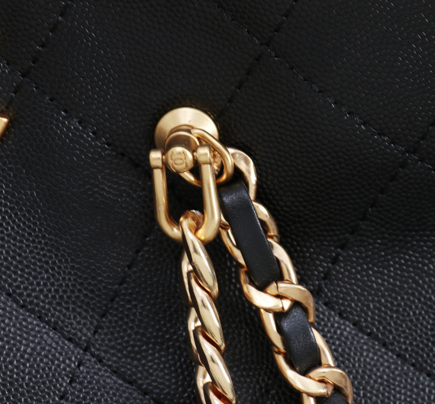 CC AS5746 Tote Bag Caviar Leather