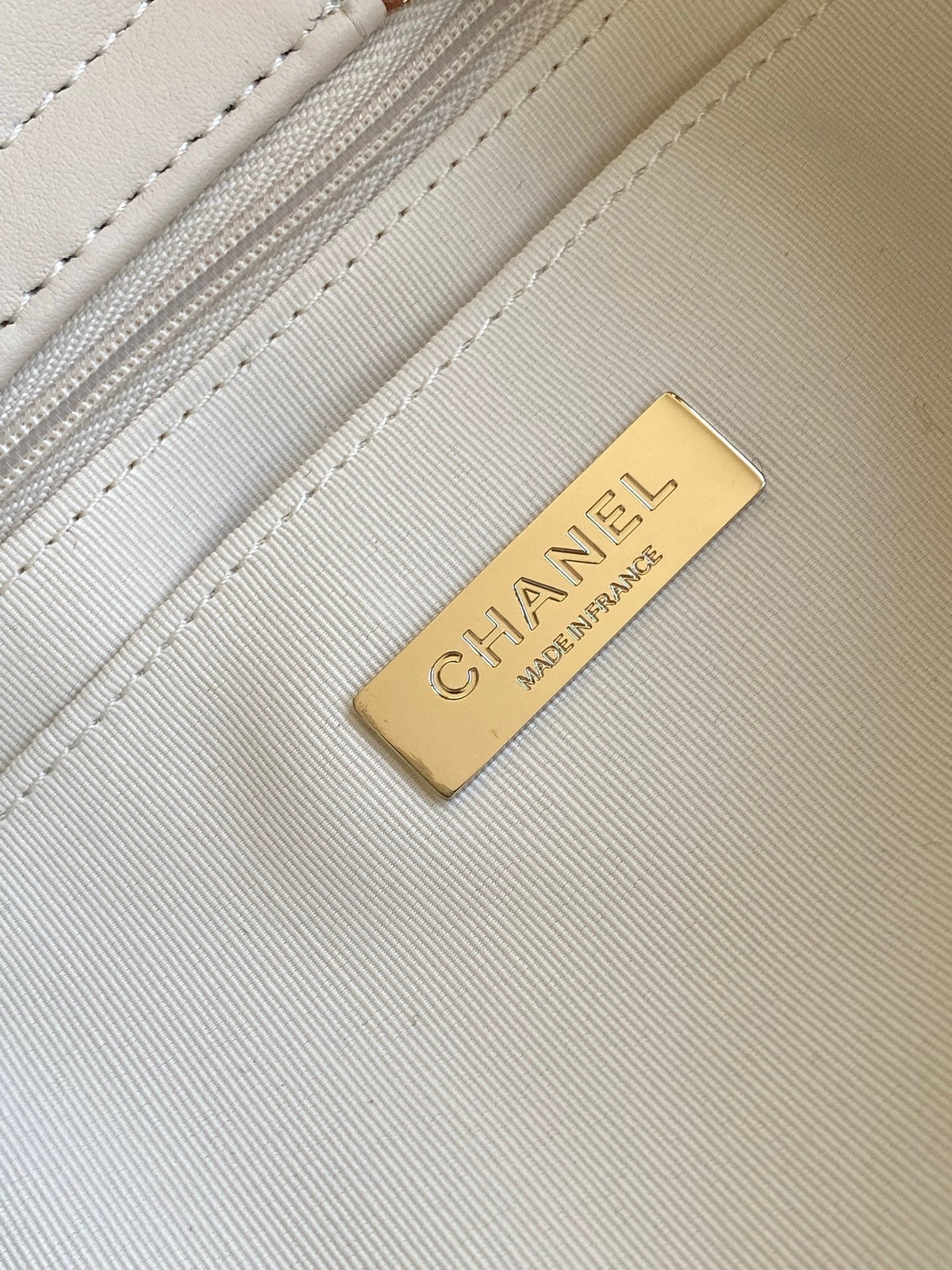 CC 2025 Bag Multicolor Tweed Fabric Leather