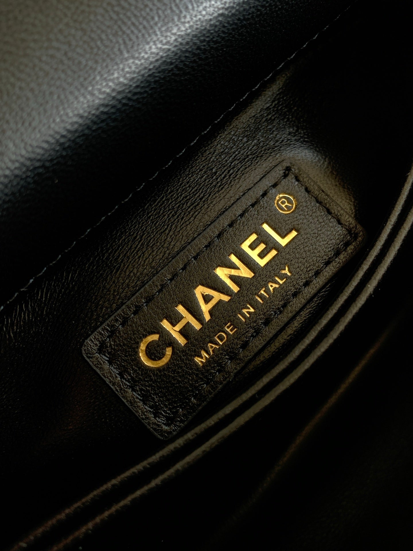 CC AS2215 Mini Flap Bag with Top Handle Black Tweed
