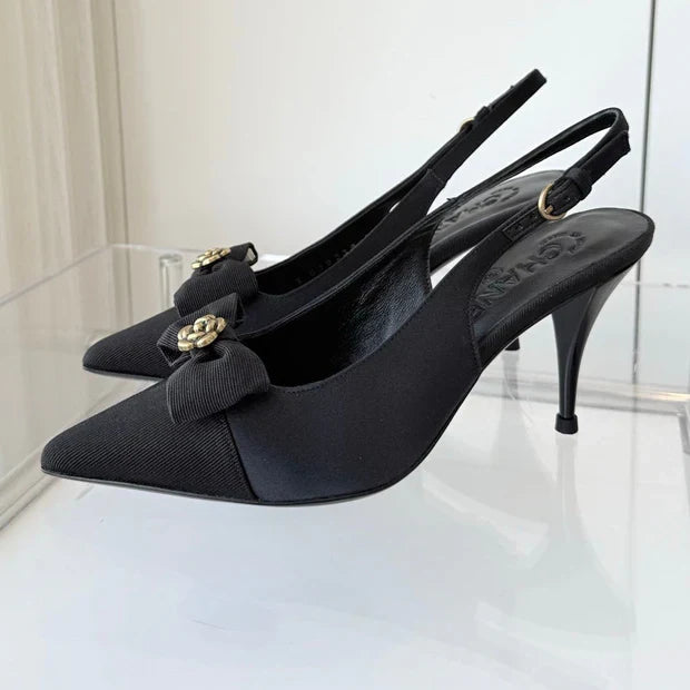 Chanel 2026 Slingback Stilettos Leather Sheepskin 823416
