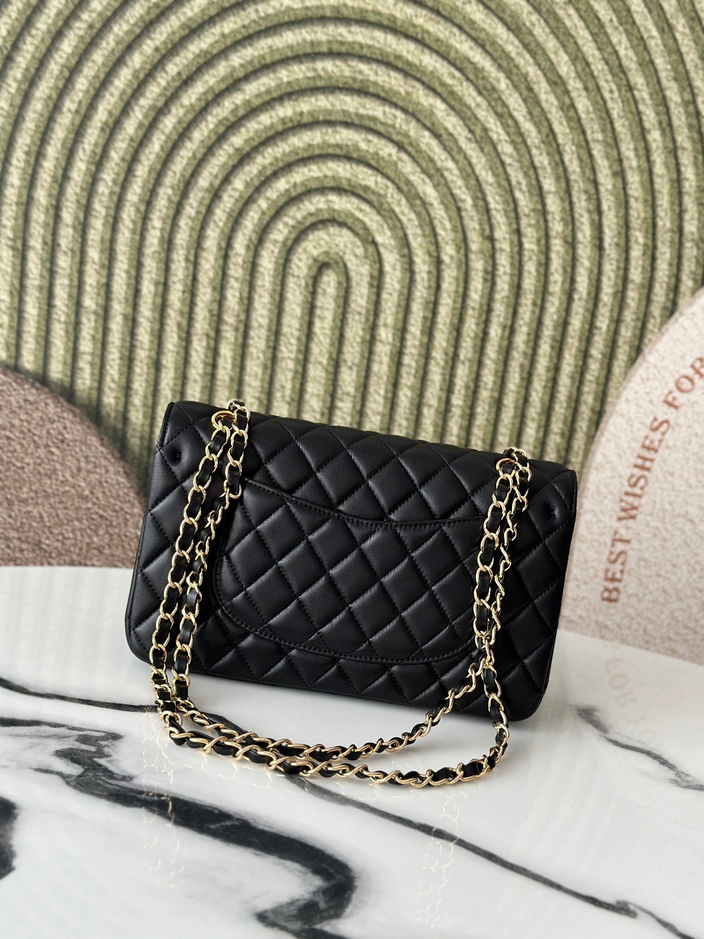 CC 26s Classic 11.12 Bag 25.5cm Black Lambskin