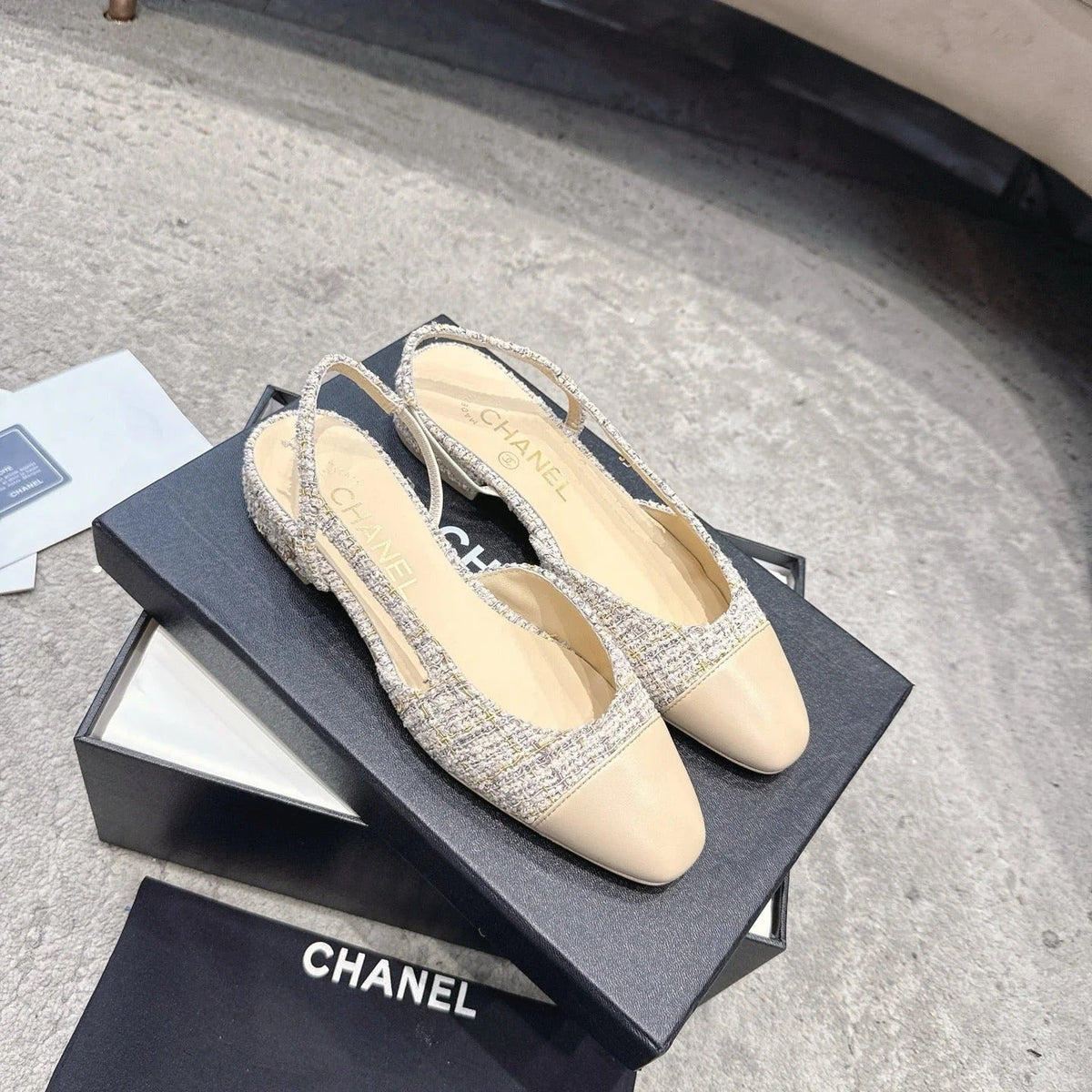 Chanel 2026 Flat Sandals Sheepskin 826287
