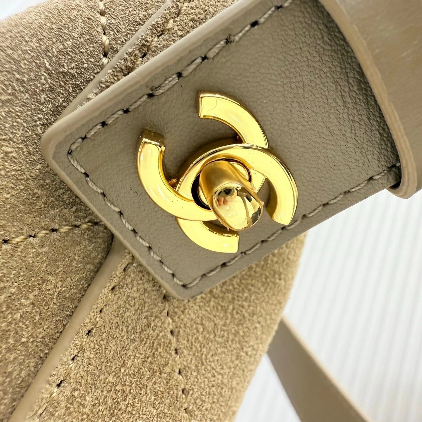 CC 2026 Bag 26cm Suede Leather 156914