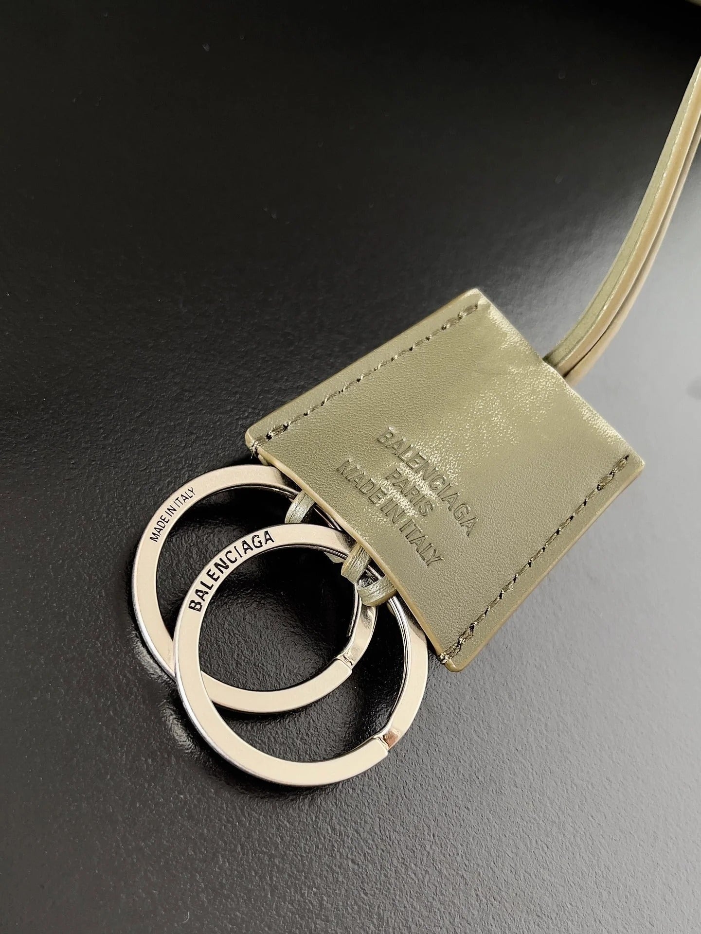 Balenciaga 2026 Rodeo Bag Olive Green Smooth Calfskin Silver Hardware