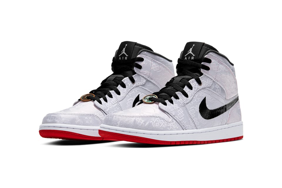 Jordan 1 Mid Clot Fearless Sneakers - Head-Turner | Sought-After