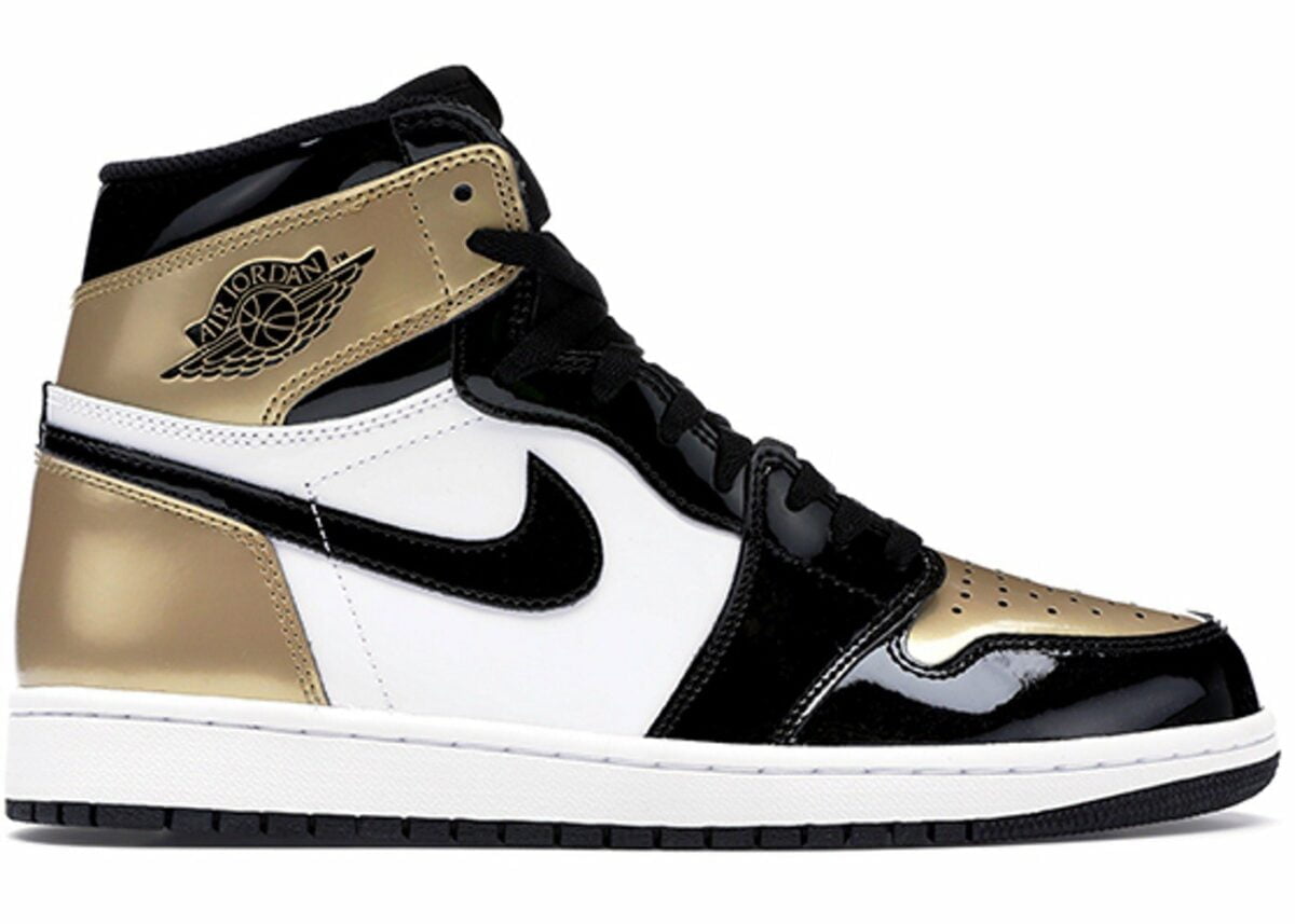 Jordan 1 Retro High NRG Gold Toe Sneakers - Head-Turner