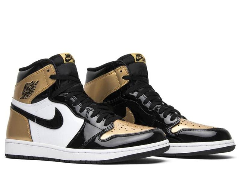 Jordan 1 Retro High NRG Gold Toe Sneakers - Head-Turner