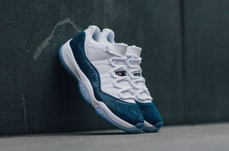 Jordan 11 Retro Low Snake Navy Sneakers - Legend Status