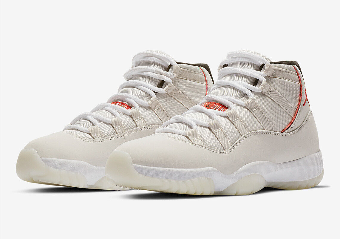 Jordan 11 Retro Platinum Tint Sneakers - Basketball Legend
