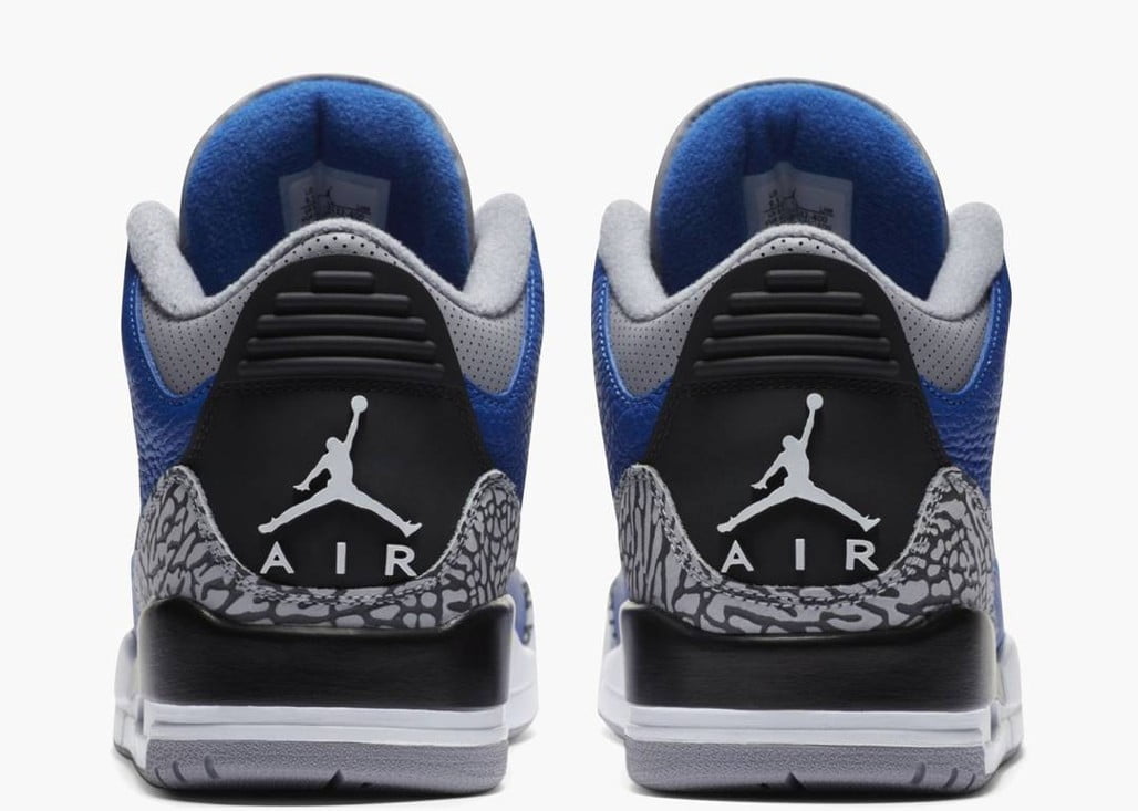 Jordan 3 Retro Varsity Royal Cement Sneakers - Fresh Drop