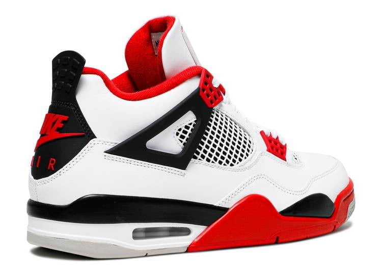 Jordan 4 Retro Fire Red Sneakers - Authentic | New Arrival