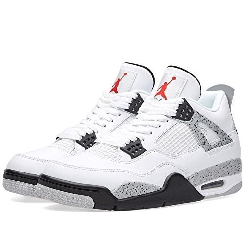 Jordan 4 Retro Golf White Cement Sneakers - Signature Series