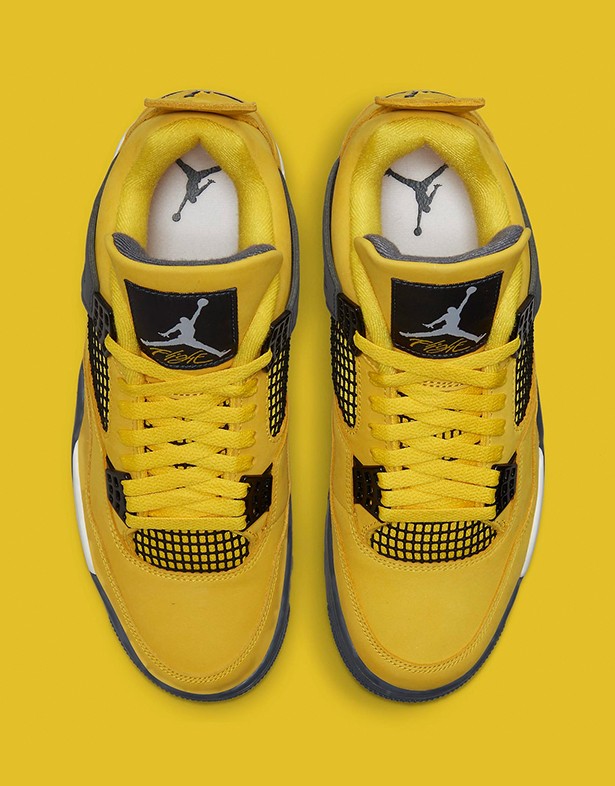 Jordan 4 Retro Lightning Sneakers - Premium Sneaker | Coveted Pair