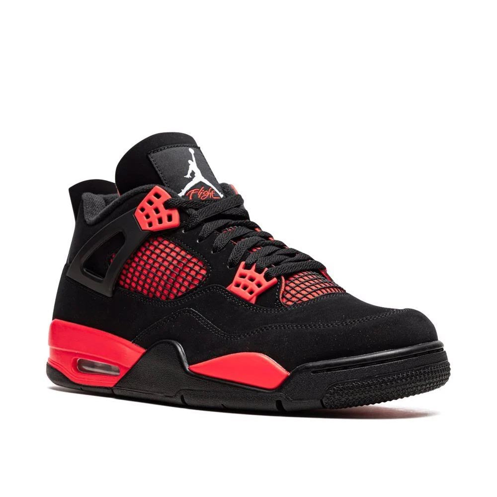 Jordan 4 Retro Red Thunder Sneakers - OG Colorway | Trending Sneakers