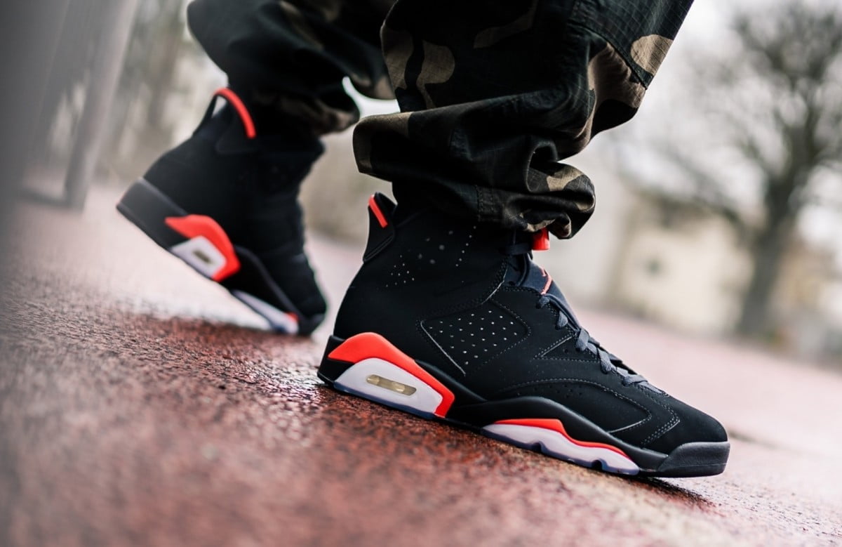 Jordan 6 Retro Black Infrared Sneakers - Legend Status | Instant Classic