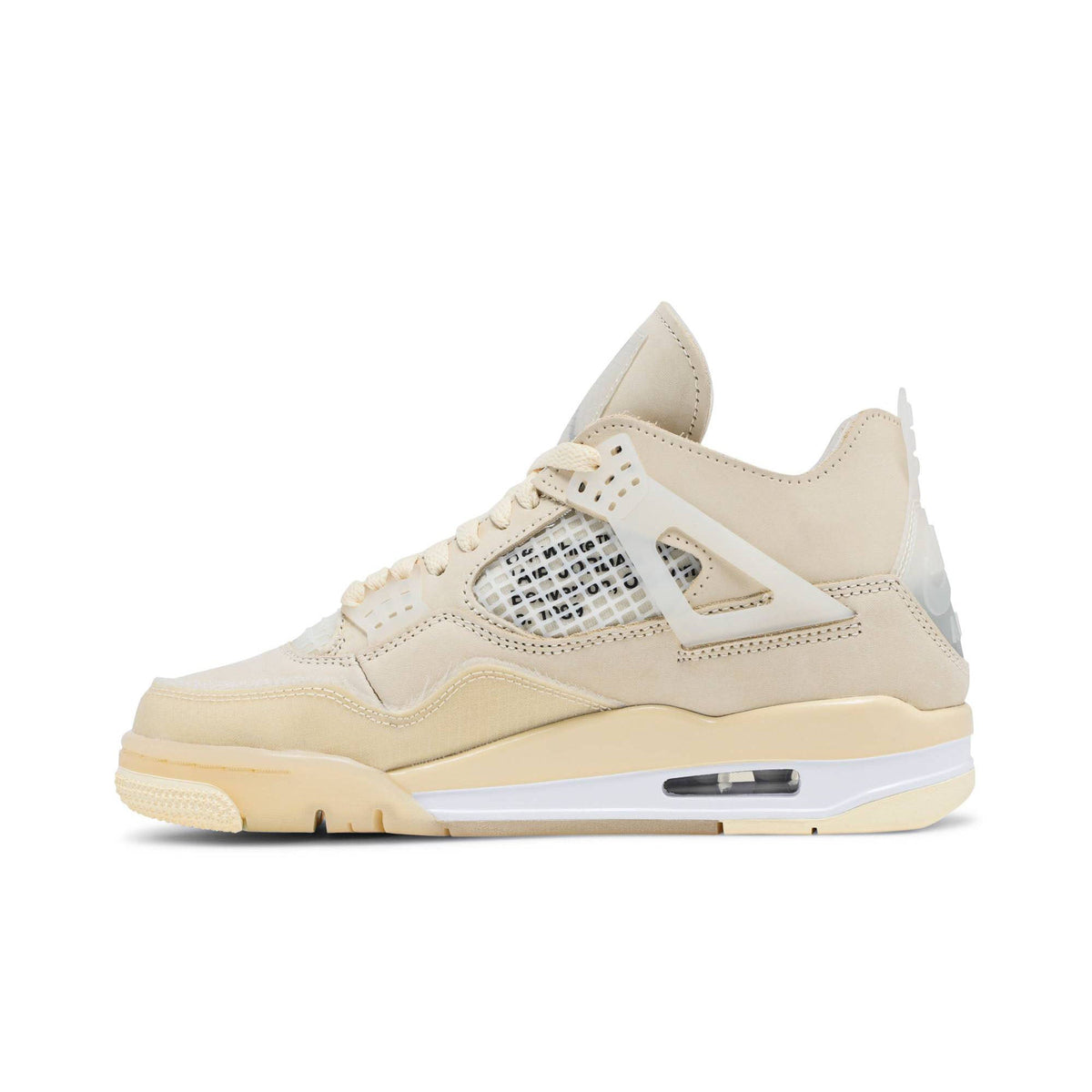 Off-White x Wmns Air Jordan 4 SP Sail CV9388-100 Sneakers - Retro Runner