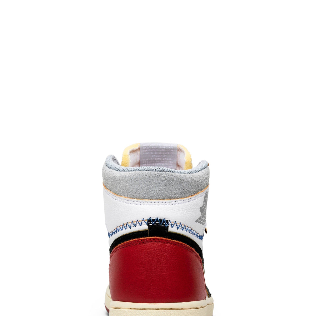Union LA x Air Jordan 1 Retro High NRG Black Toe BV1300-106 Sneakers - Vintag...