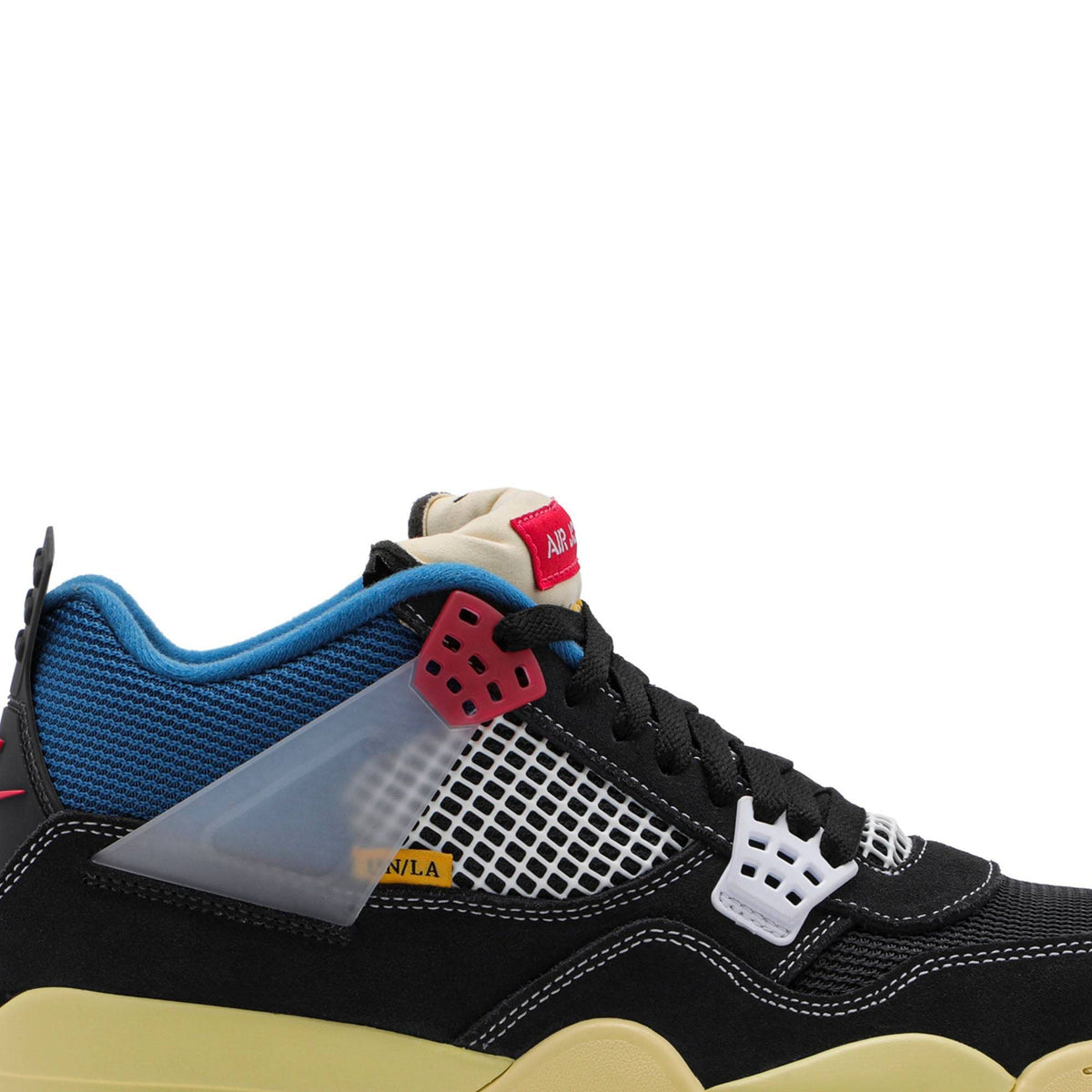 Union LA x Air Jordan 4 Retro ‘Off Noir’ DC9533-001 Sneakers - Heritage Edition