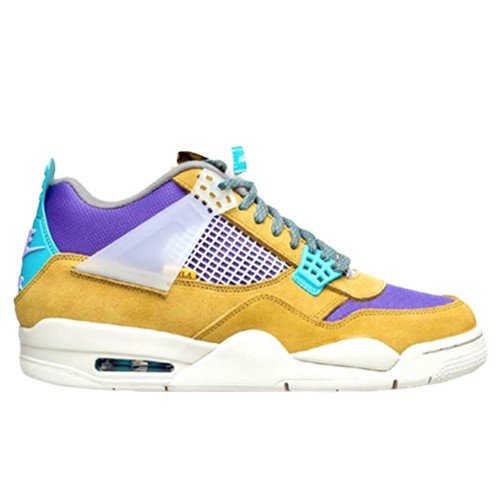 Union x Air Jordan 4 30th Anniversary Desert Moss Turquoise Blue | Must-Cop