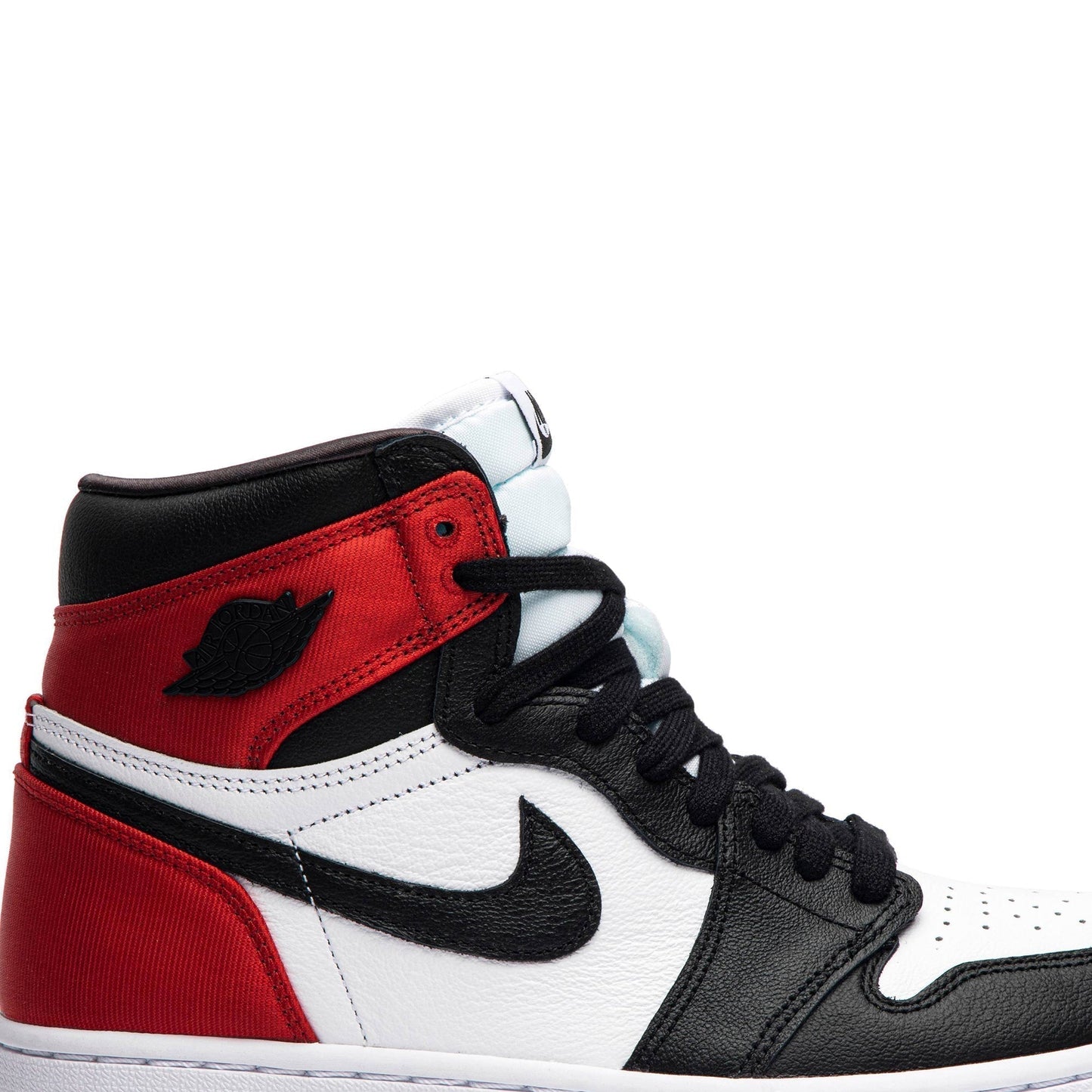 Wmns Air Jordan 1 Retro High ‘Satin Black Toe’ CD0461-016 Sneakers - Elite Ed...